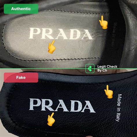 how to tell if prada shoes are real|prada shoes authenticity checker.